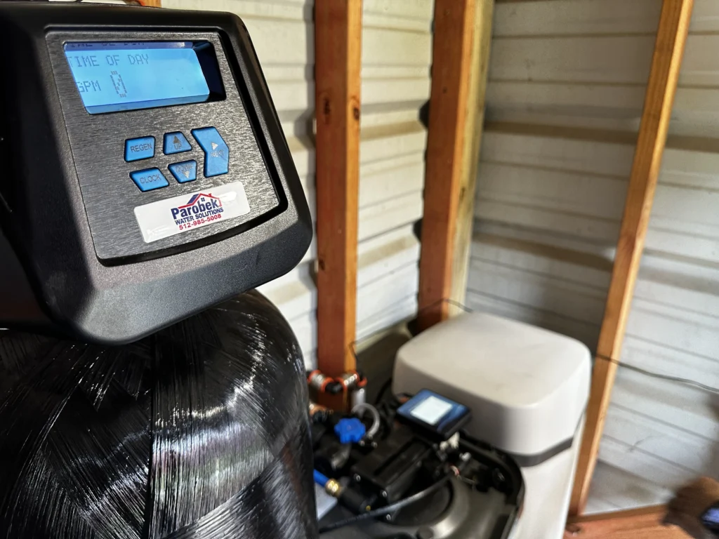 Water Softener in home